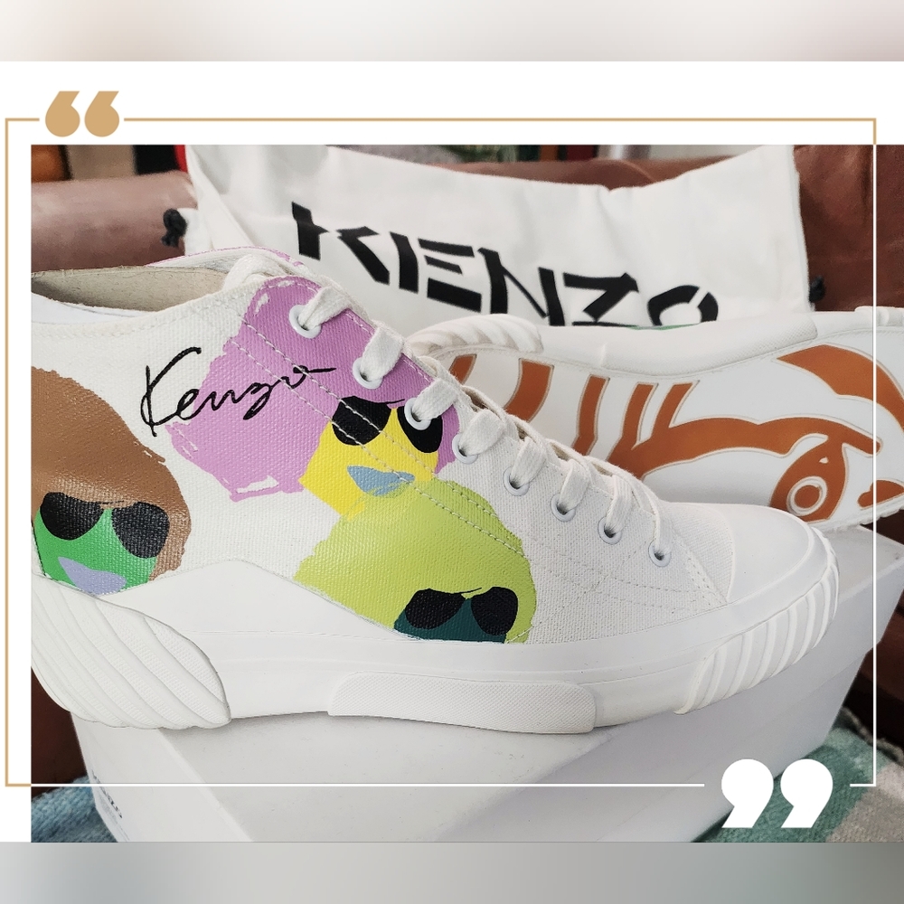 Kenzo Tiger Crest High top sneaker Lmtd edition